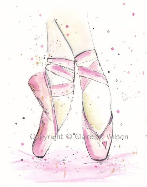 Пуанты для рисования