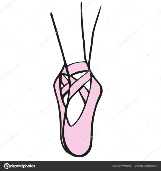 Туфли карандашом