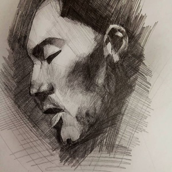 Скриптонит рисунок карандашом