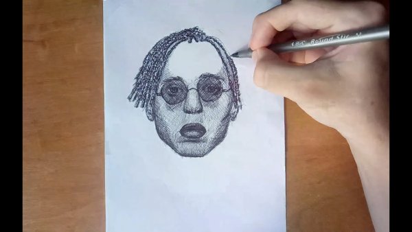 Т фест рисунок карандашом