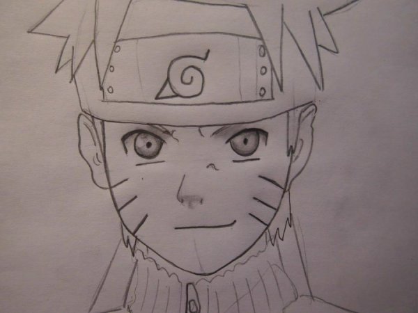 Как нарисовать Наруто