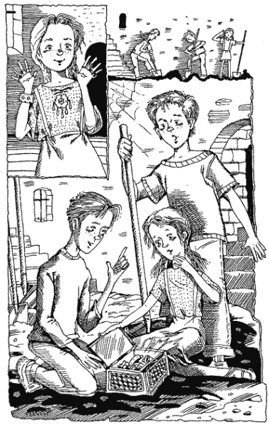 Приключения Калле Блюмквиста раскраска