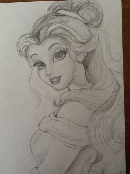 Принцессы Диснея лицо рисунки пошагово