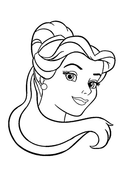 Лицо принцессы рисунок поэтапно