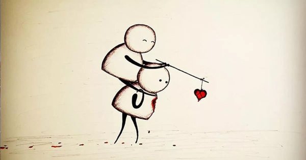 Человечек рисунок карандашом