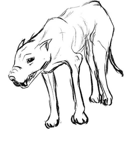 Нарисовать легко чупакабру