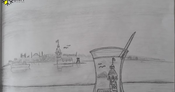 Истанбул Туркей рисунок