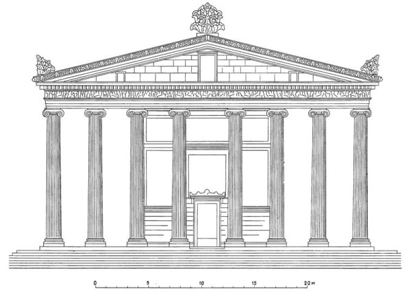 Архитектура древней Греции храм Артемиды