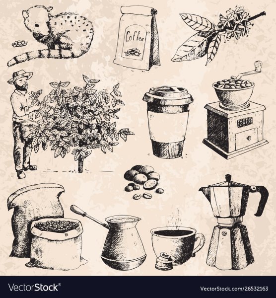 Эскизы кофемолки