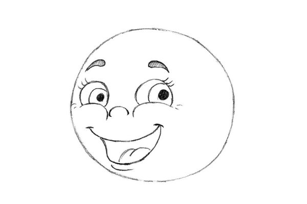 Колобок рисунок