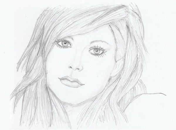 Аврил Лавин рисунок