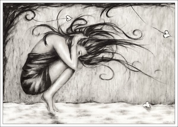 Душевные картины карандашом