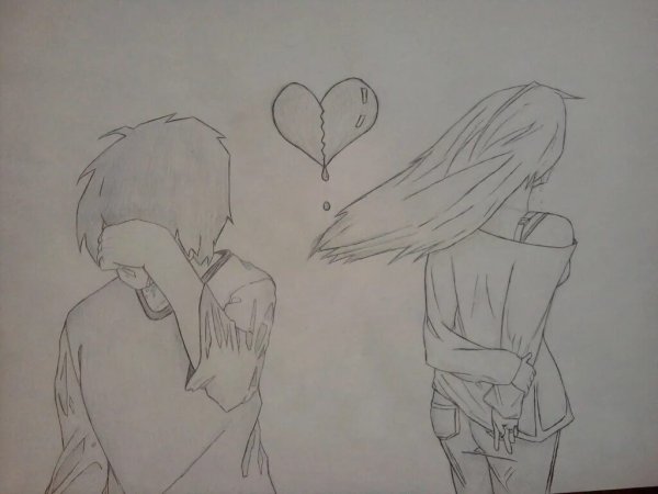 Рисунки любовь для начинающих