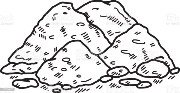 Куча песка раскраска для детей