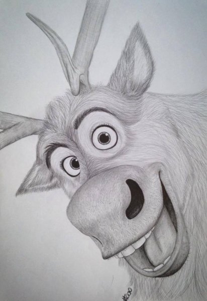 Картинки карандашом мультяшные