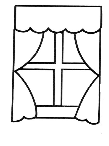 Как нарисовать окно