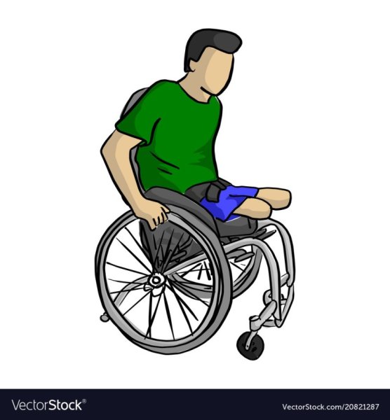 Инвалид мультяшный