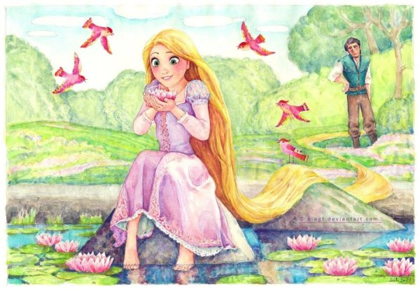 Рисунок к сказке Златовласка