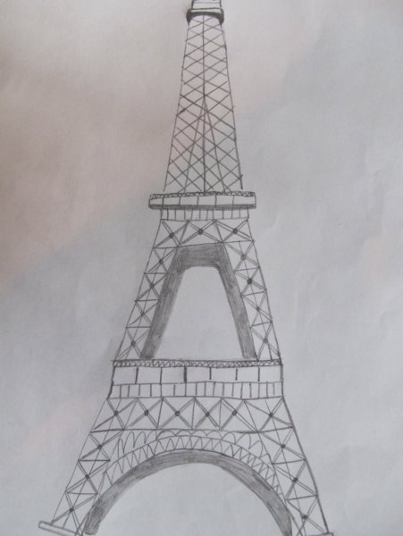 Башня Биг Бен рисунок