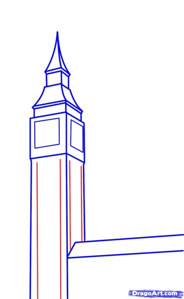 Как нарисовать Эйфелеву башню
