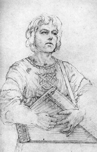 Портрет гусляра Садко