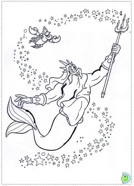 Раскраски день Нептуна для детей