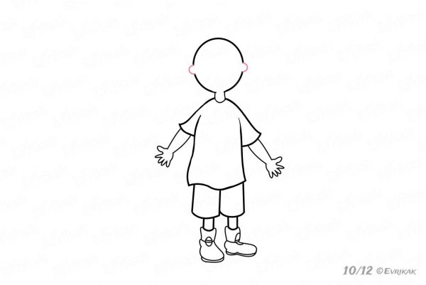 Рисунок лёгкий для мальчиков