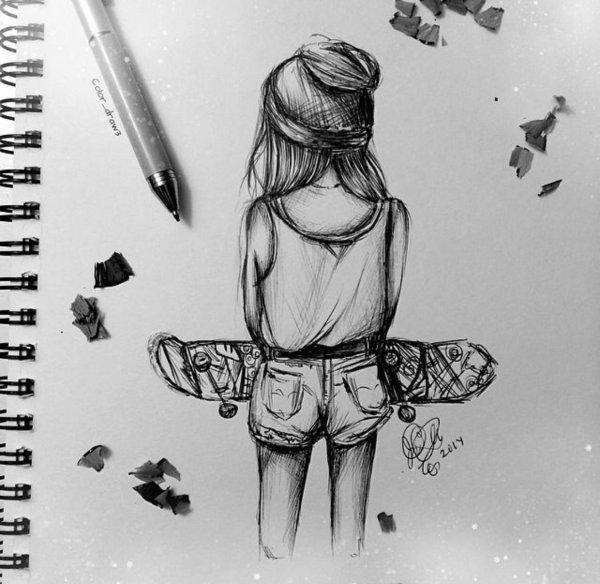 Подростковые рисунки