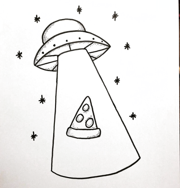 Рисунок на тему космос