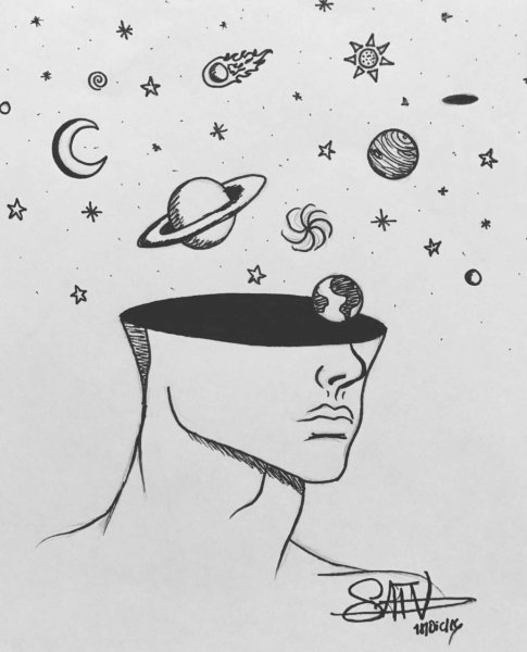 Эскизы на космическую тему