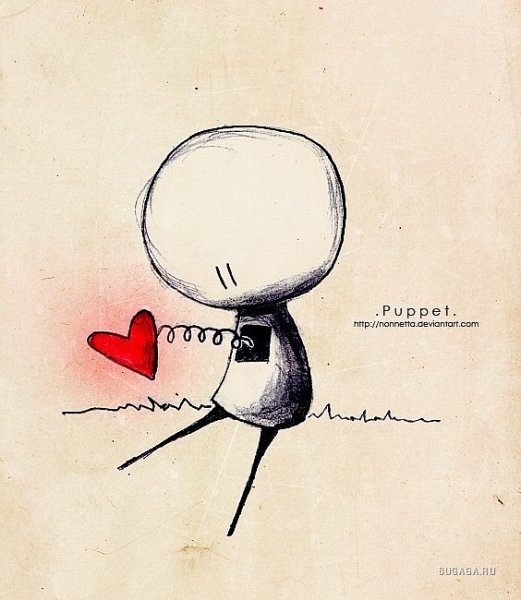 Человечек с карандашом