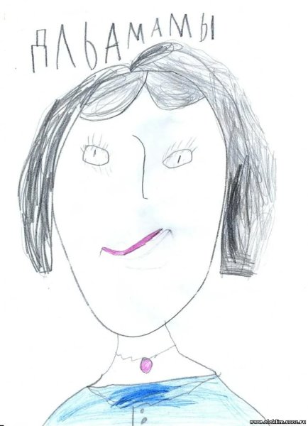 Рисунок маме на др легкий
