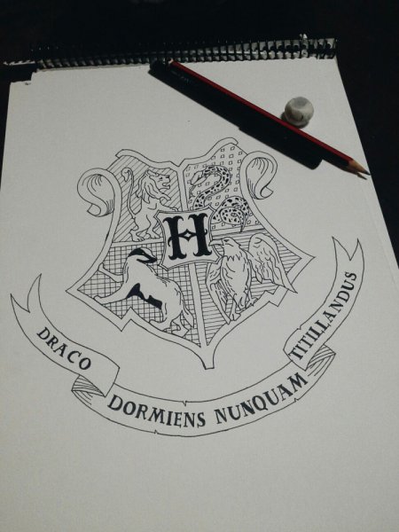 Рисунки Хогвартса из Гарри Поттера