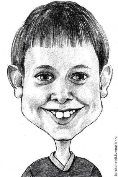 Карикатура карандашом для начинающих