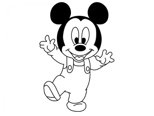 Рисунок Микки Мауса