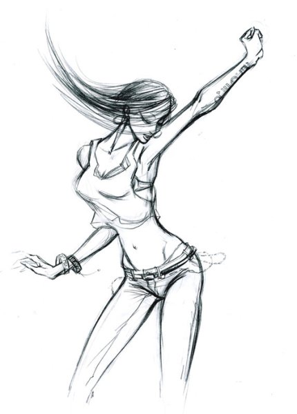 Раскраска танцы