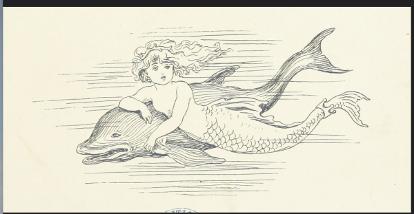 Раскраска к сказке Русалочка Ганс христиан Андерсен