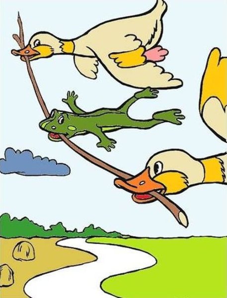 Сказка лягушка путешественница