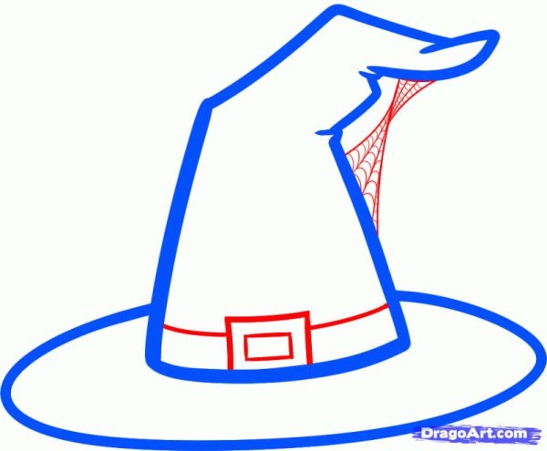 Шляпа для срисовки