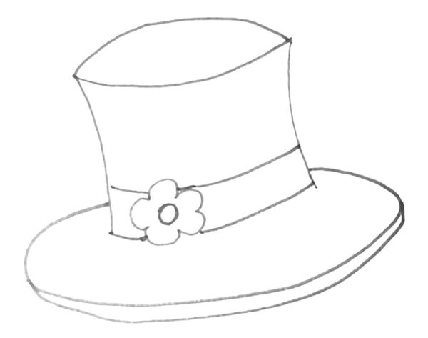 Эскиз шляпы