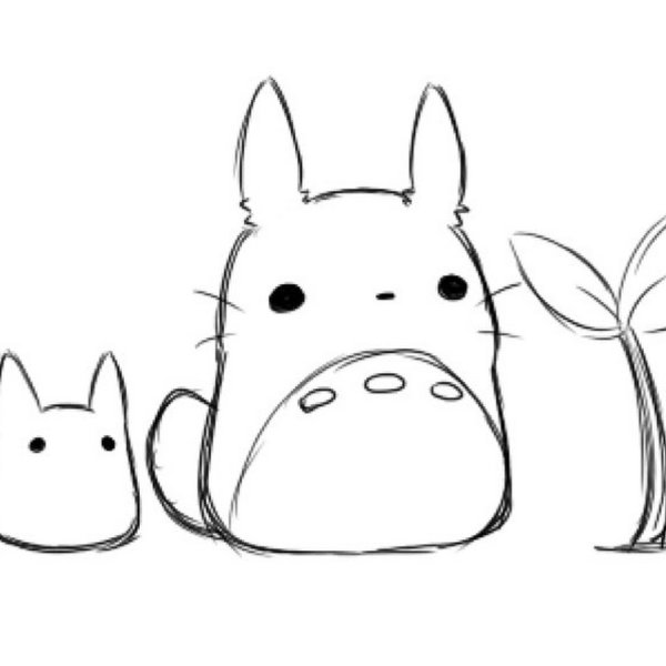 Рисунки для срисовки лёгкие и милые