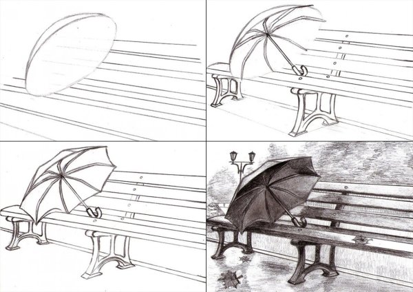 Рисунок красота осени