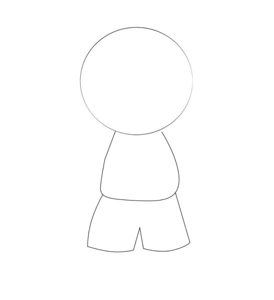 Нарисовать школьника поэтапно