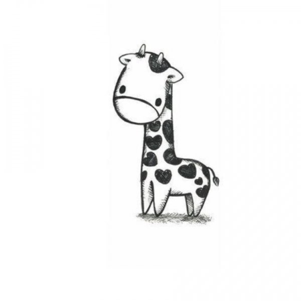 Картинки для срисовки кофе