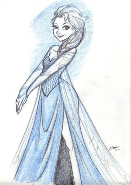 Эльза скетч