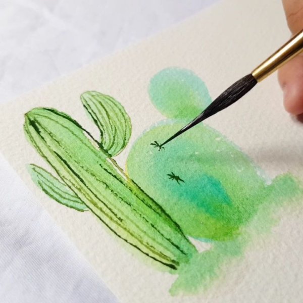 Идеи для рисования акварельными карандашами