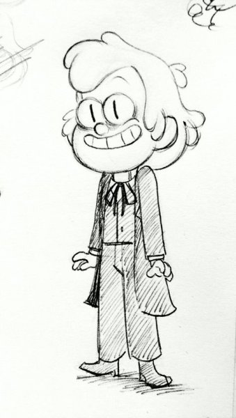 Раскраска Гравити Фолз бипер