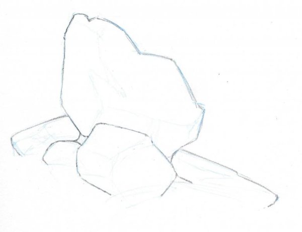 Рисунки на камнях