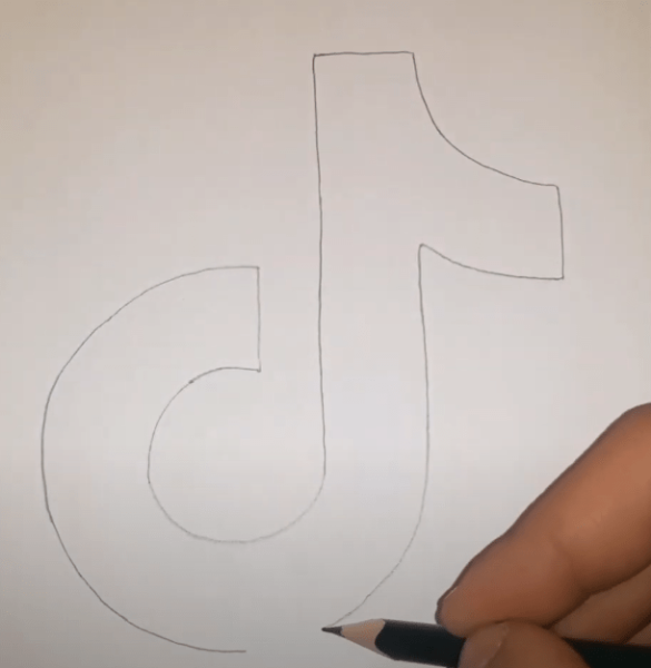 Рисование на бумаге для тик тока