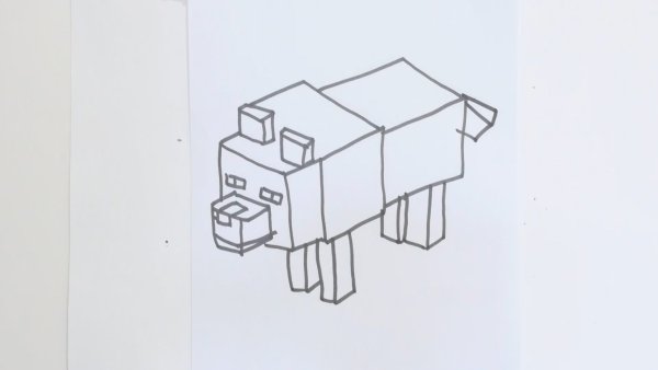 Рисунки майнкрафт